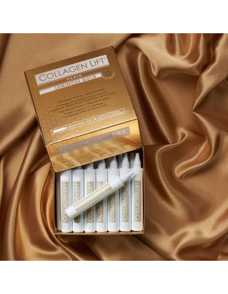 COLLAGEN LIFT PARIS LUMINOUS GOLD Doplněk stravy 28 ampulí